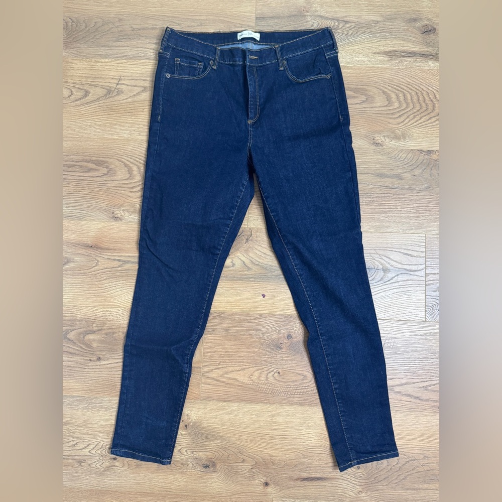 GAP 1969 Dark Indigo True Skinny Jeans SIZE 32 / SIZE 14 regular